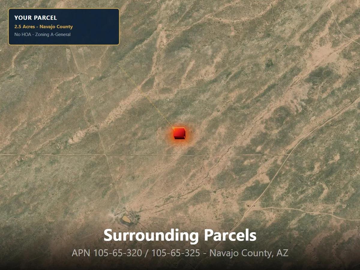 Decorative background for Spacious Navajo County 2.5 acres Land Near Holbrook – Ideal for RV, Cabin, or Retreat image 7