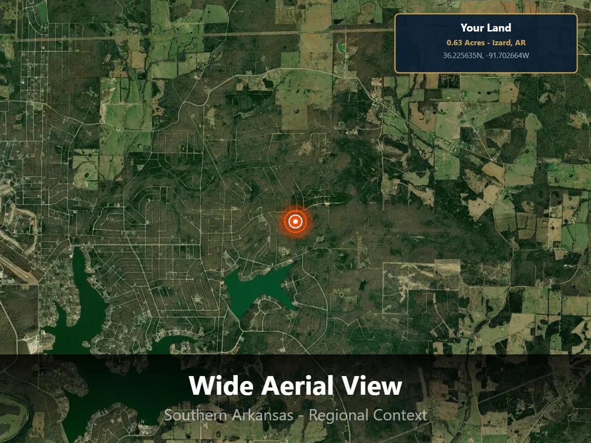 Own 0.63 Acres in Horseshoe Bend, Arkansas | Two Adjacent Lots | Owner Financing Available - Image 3