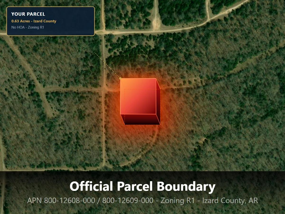 Decorative background for Own 0.63 Acres in Horseshoe Bend, Arkansas | Two Adjacent Lots | Owner Financing Available image 6