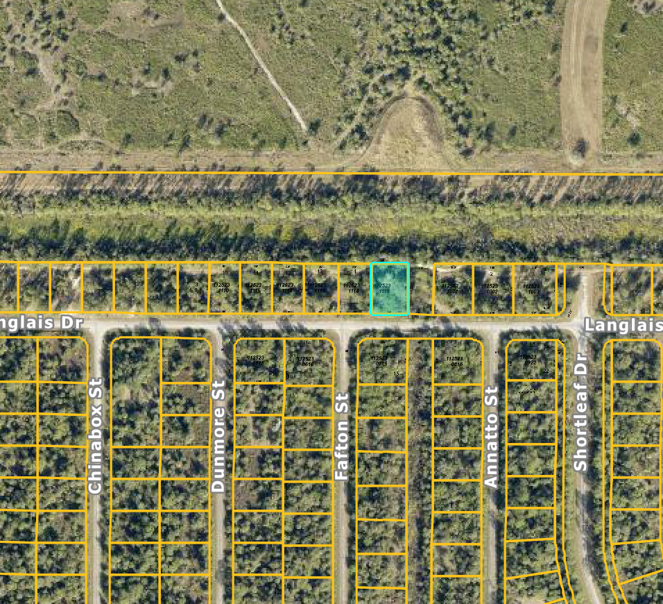 Lot with County Owned Easement Next Door, and backs up to a nature preserve! - Main image